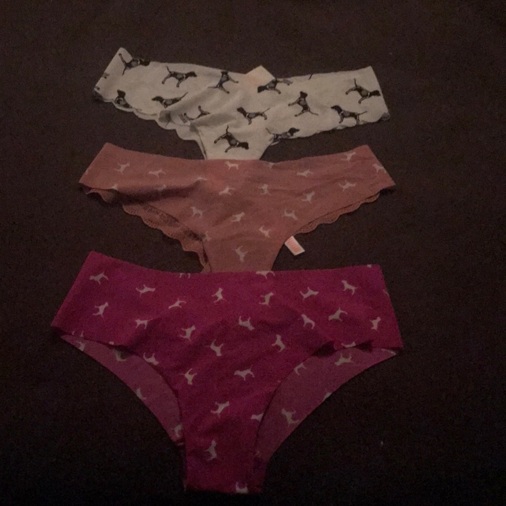 3 NWT Victoria Secret Pink panties